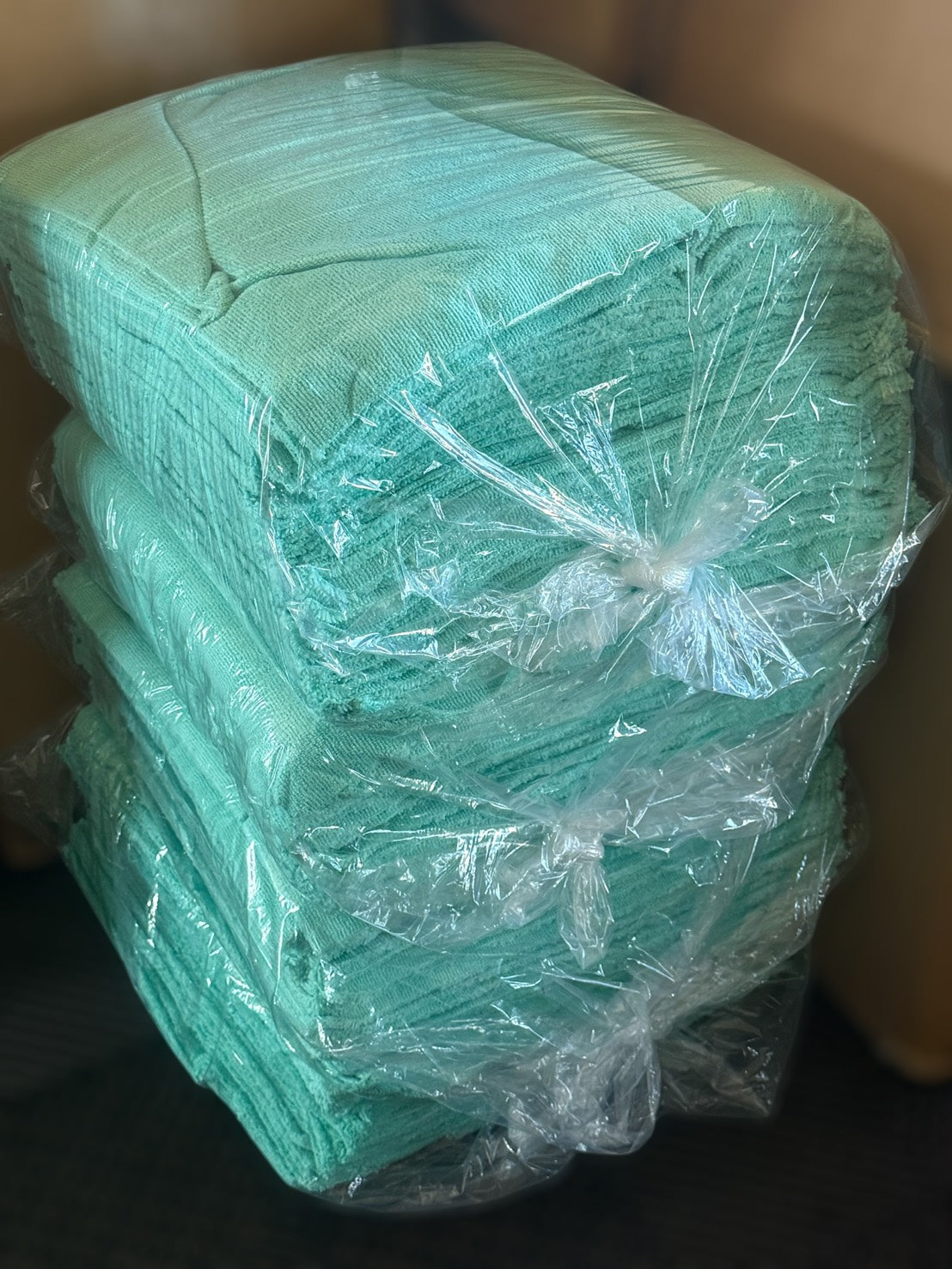 rosaliehill Infinite01 grey 200pcs(40×40)380GSM ロングショート ふちなし グレー