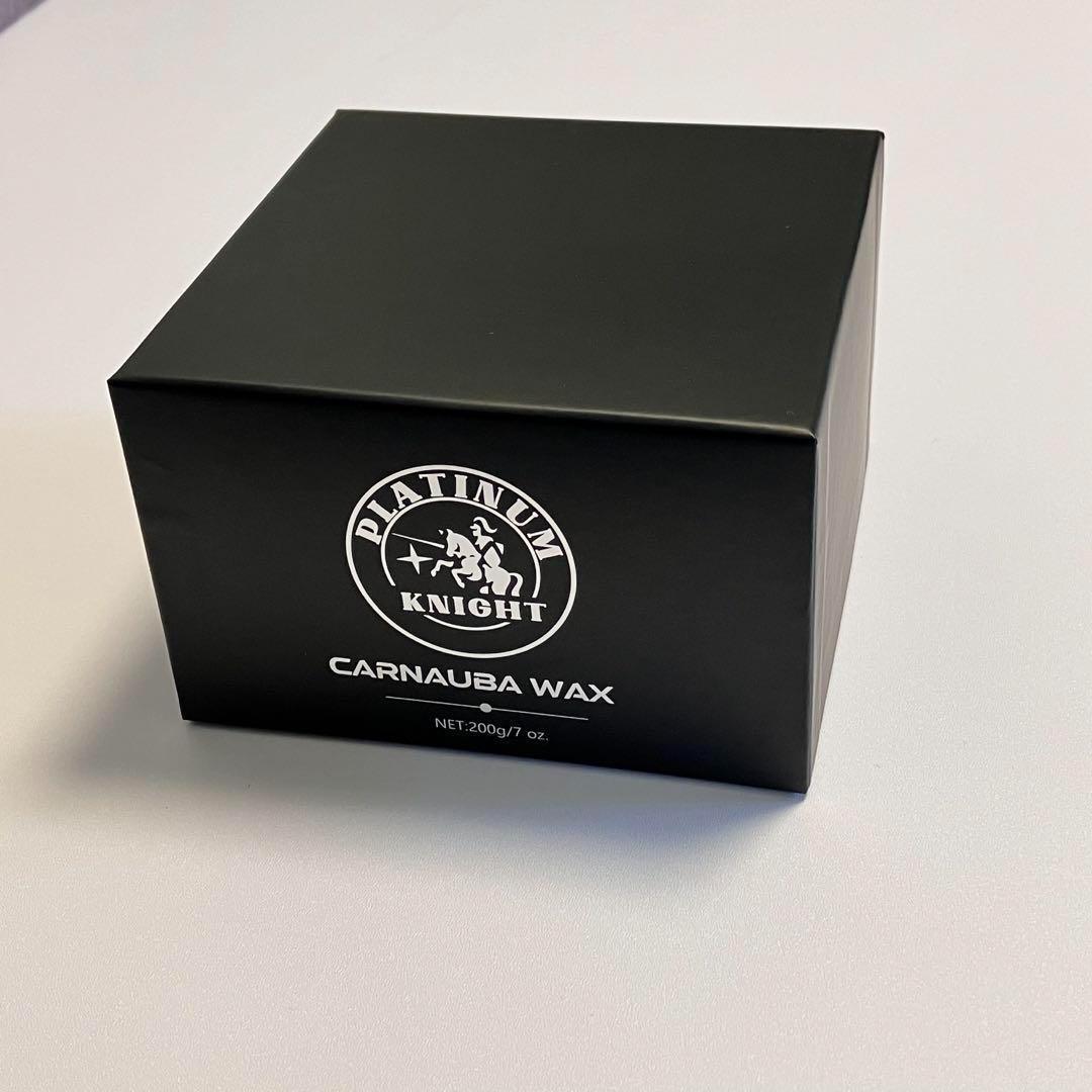 platinum knight carnauba wax 200g プラチナムナイト 固形ワックス