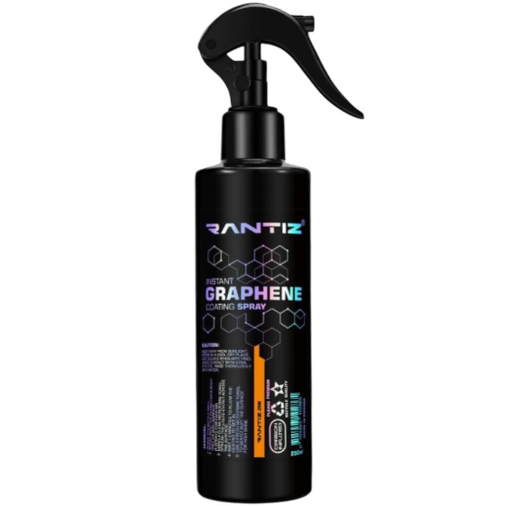 Rantiz graphene coating グラフェンコーティング 水なし洗車 耐薬品性 耐傷性 艶出し