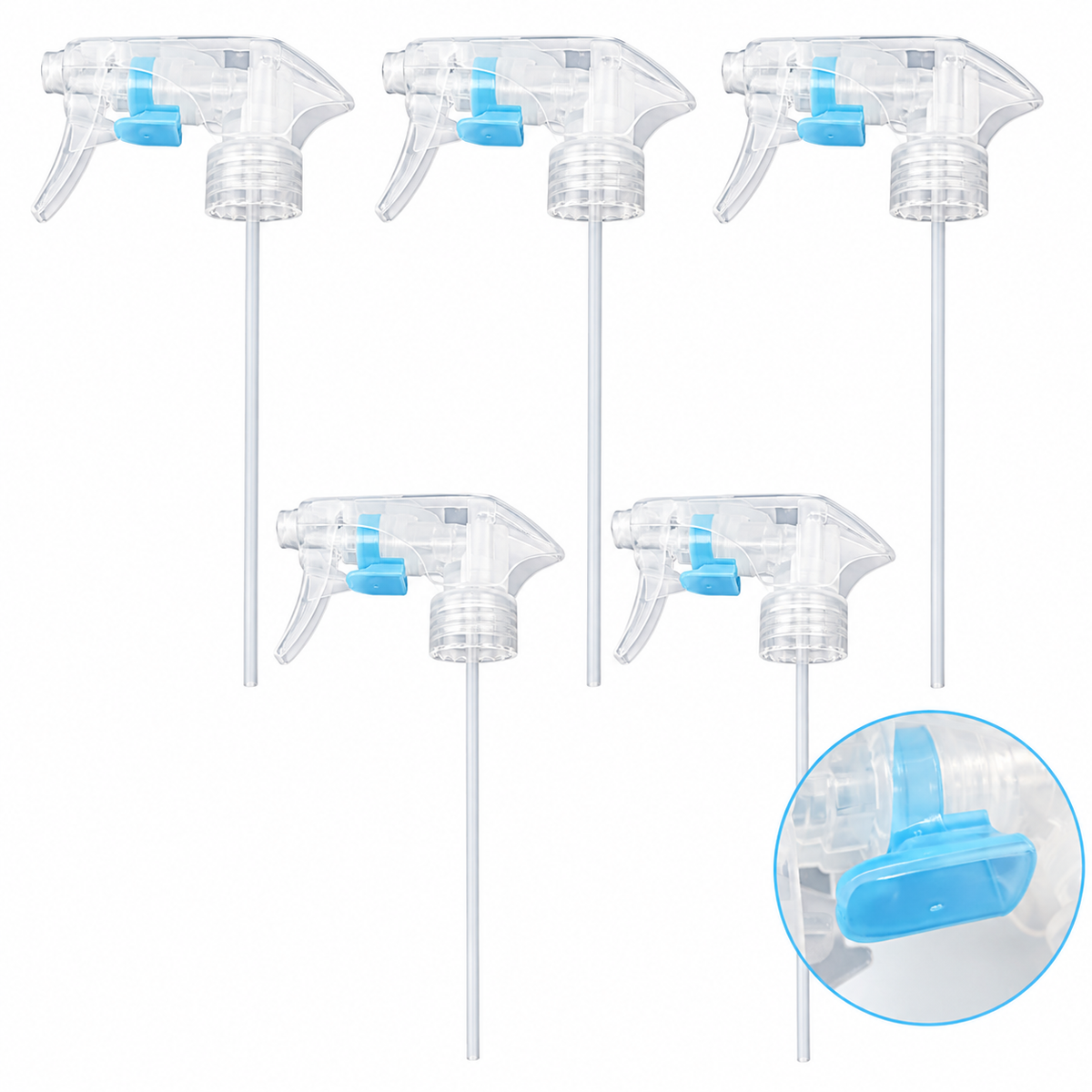 spray nozzle 24mm slidelock model スプレーノズル 5本セット｜微細ミスト・一体型ロック機構