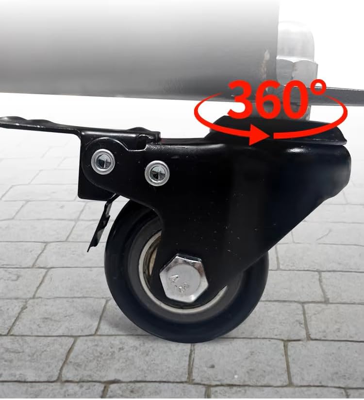 タイヤ洗浄ラック キャスター付き ホイールスタンド回転式 傷が付かない 洗車 タイヤ履き替え 洗浄ツール メンテナンスラック