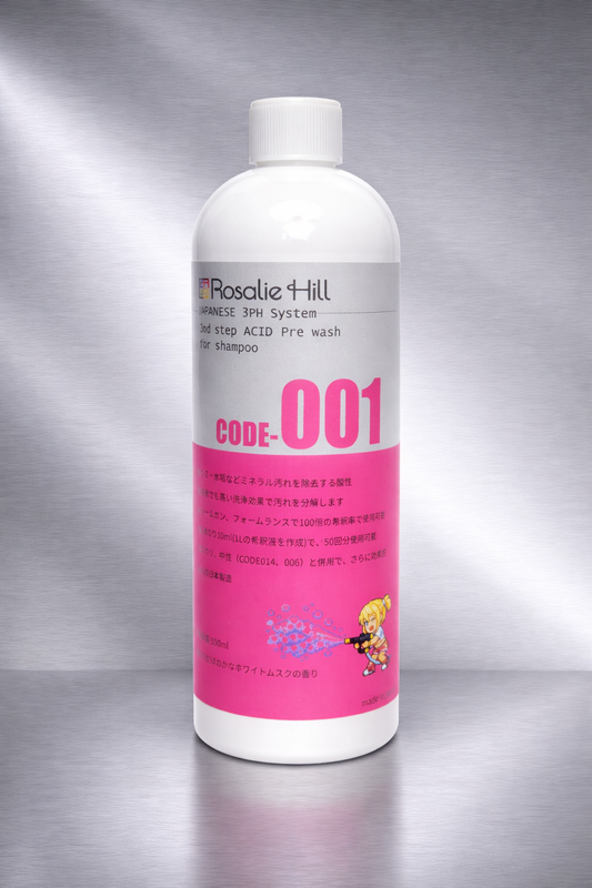 rosaliehill 3ph shampoo 2nd acid Code-001 500ml