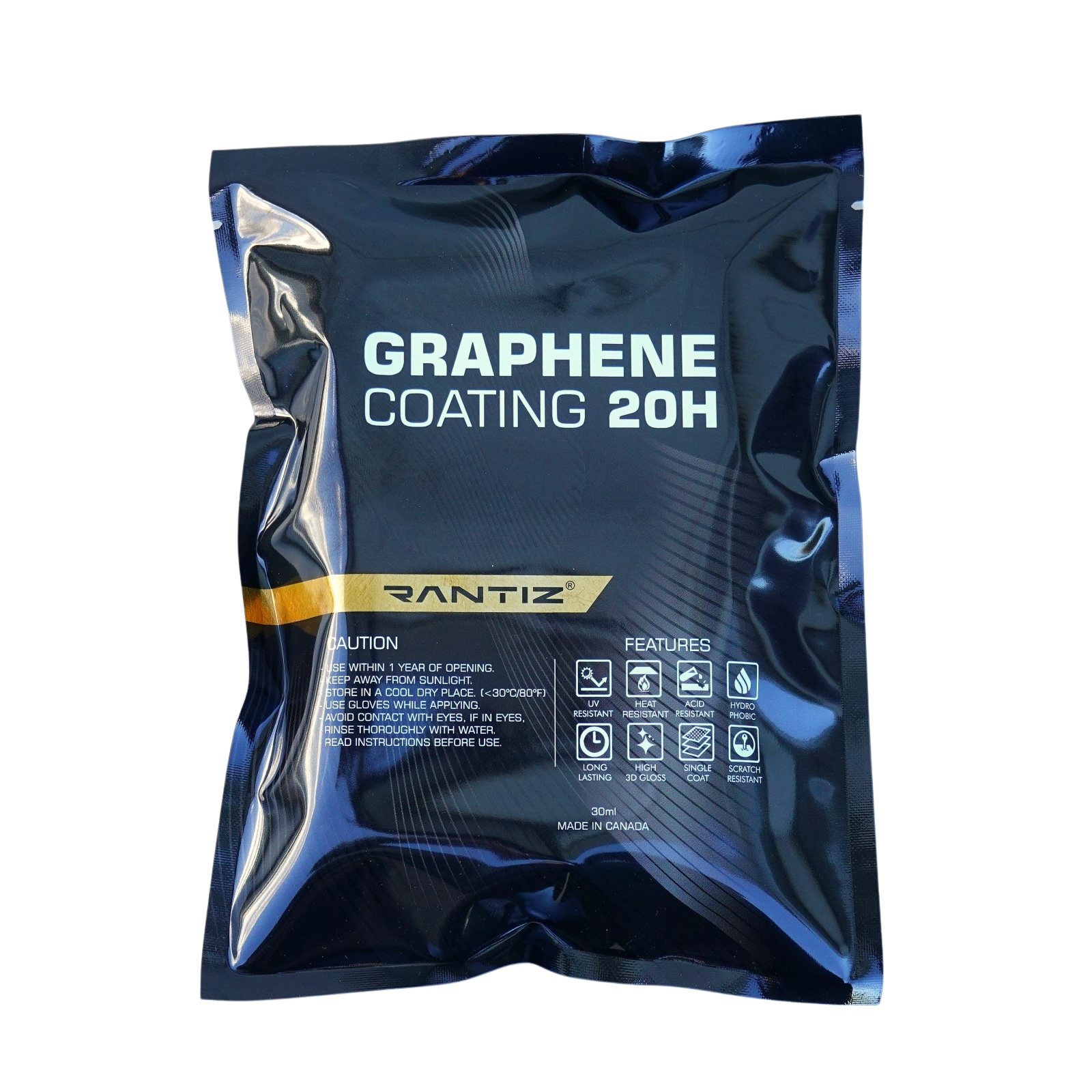 Rantiz ランティス 硬化型 グラフェン・セラミックコーティング 各30ml Rantiz graphene coating hard グラフェンコーティング20H 30ml