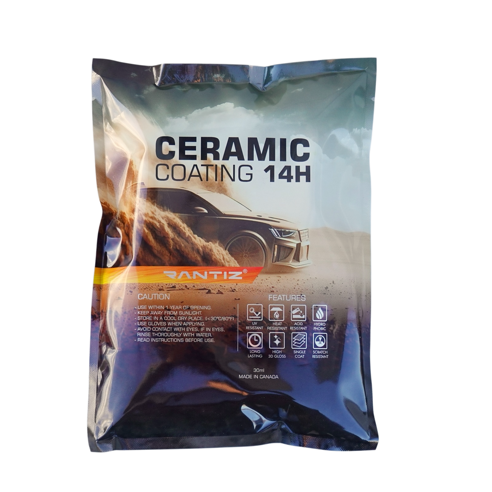 Rantiz ceramic coating hard 14H セラミックコーティング 30ml 硬化型 Rantiz ceramic coating hard 14H セラミックコーティング 30ml 硬化型