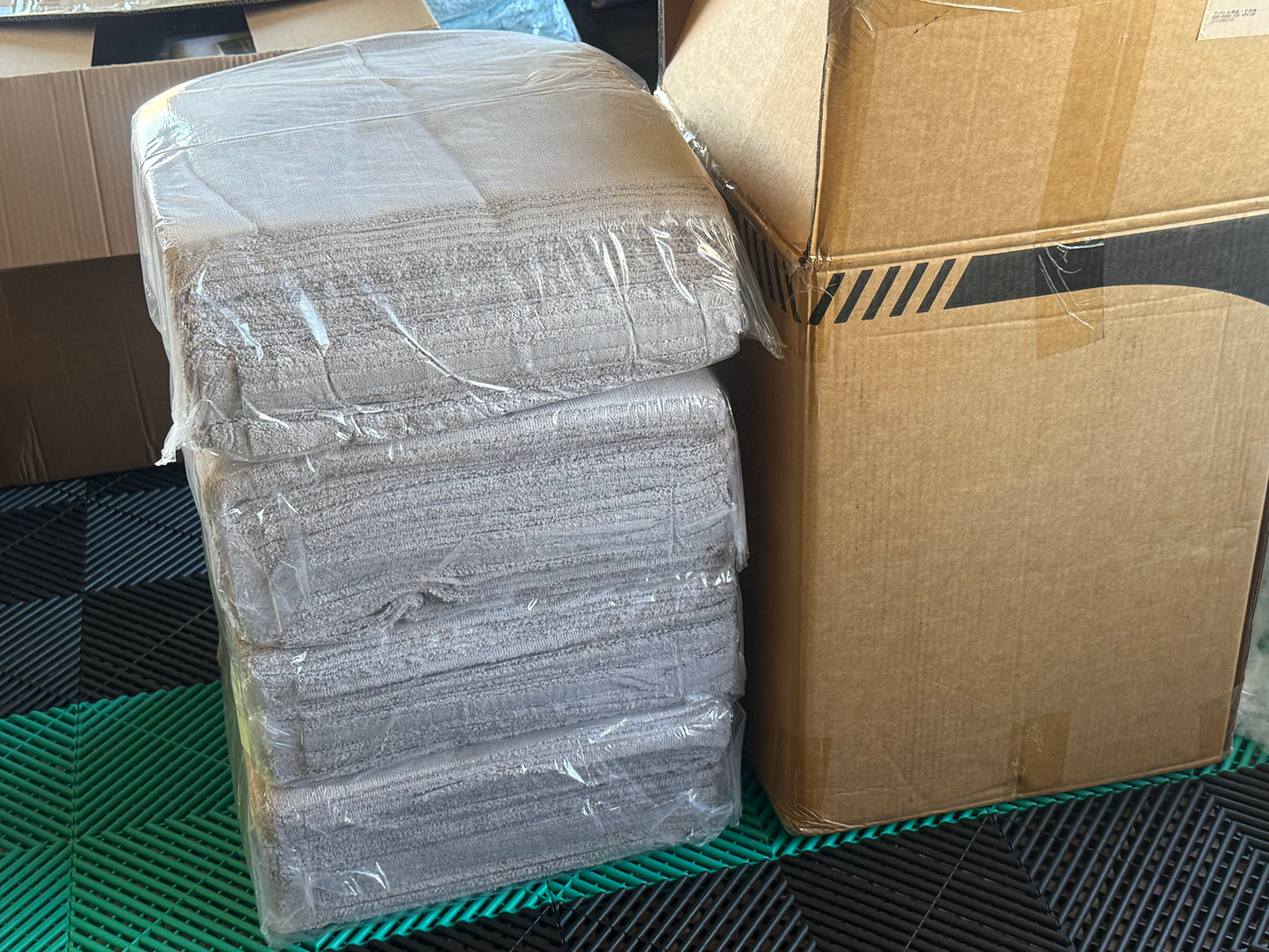 rosaliehill Infinite01 grey 200pcs(40×40)380GSM ロングショート ふちなし グレー